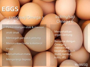 Telur Kandungan Nutrishake